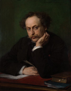 Alexandre Dumas fils, portrait par Édouard Louis Dubufe
